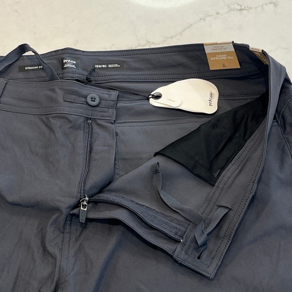 Prana NEW Halle Straight Pant Plus II Womens 20W Gray Outdoor Gorpcore Stretch - Picture 6 of 13